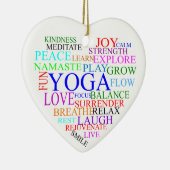 Ornements de Noël au yoga (Droite)