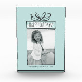 Ornements de Noël Bloc photo de Noël (Devant)