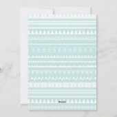 Ornements de Noël Carte photo de vacances (Dos)