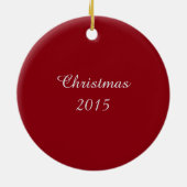 Ornements de Noël d'alpaga (Dos)