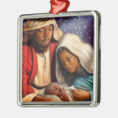 Ornements de Noël de la Sainte Famille Africaine A (Gauche)