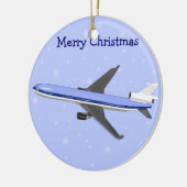 Ornements de Noël de l'avion (Gauche)