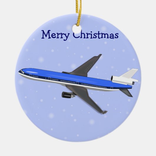 Ornements de Noël de l'avion (Devant)