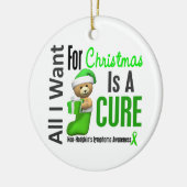 Ornements de Noël de lymphome non Hodgkinien (Gauche)