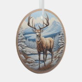 Ornements de Noël de rennes 3D (Avant droite)