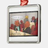 Ornements de Noël de réseautage de castor (Gauche)