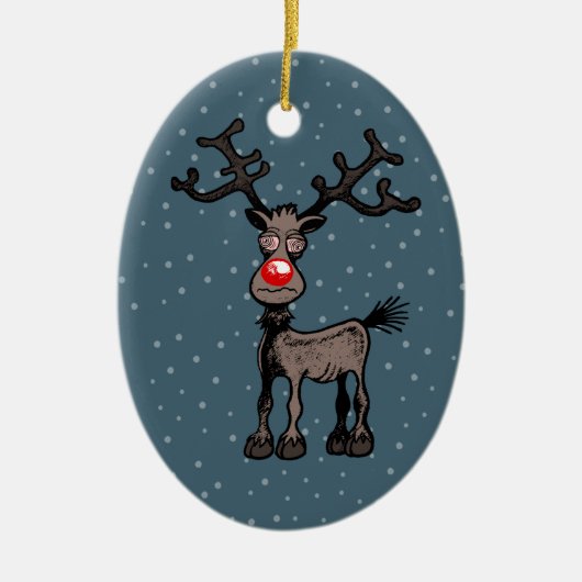 Ornements de Noël de Rudolph le Renne (Devant)