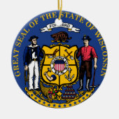 Ornements de Noël de Wisconsin* (Devant)