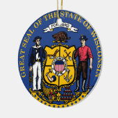 Ornements de Noël de Wisconsin* (Gauche)