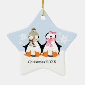 Ornements de Noël des couples militaires (Dos)