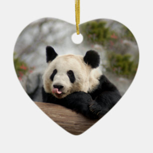 Ornements de Noël d'ours panda
