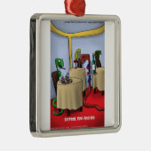 Ornements de Noël drôles de Snake Dineries (Droite)