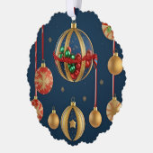 Ornements de Noël élégants (Gauche)