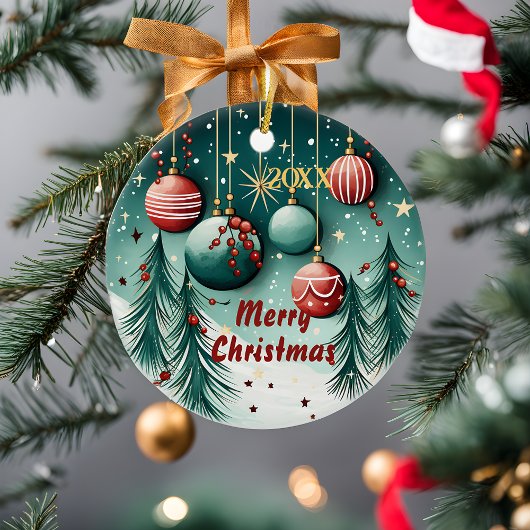 Ornements de Noël festifs