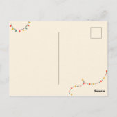 Ornements de Noël Invitation (Dos)