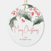 Ornements de Noël personnalisés (Gauche)