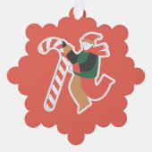 Ornements de Noël personnalisés - Vacances (Recto)