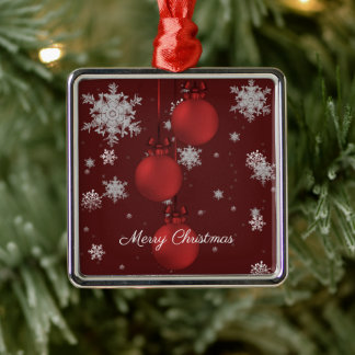 Ornements de Noël Rouge