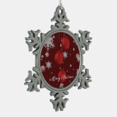 Ornements de Noël Rouge (Gauche)