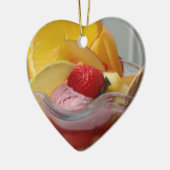 Ornements de parfait de crème glacée (Gauche)