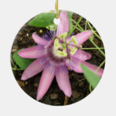 Ornements de Passionflower rose et violet (Dos)