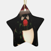 Ornements de pingouins - Reverse noir (Gauche)