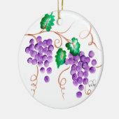 Ornements de raisins de cuve (Gauche)