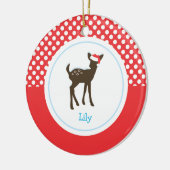 Ornements de vacances des cerfs communs | de Noël (Gauche)
