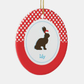 Ornements de vacances du lapin | de Noël (Droite)