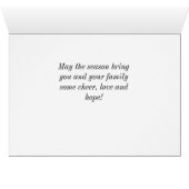 Ornements de vacances Niveaux de gris (Intérieur Horizontal (Bas))