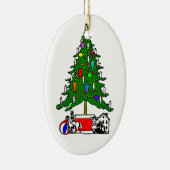 Ornements décoratifs d'arbre de Noël (Droite)