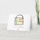 Ornements en boue - Carte de Noël (Dos)