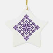 ornements en Pragu letton, ornement avec des chiff (Dos)