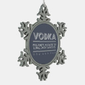 Ornements faits sur commande de couleur de VODKA (Gauche)