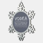 Ornements faits sur commande de couleur de VODKA (Vue impression)