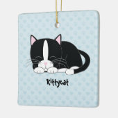 Ornements faits sur commande somnolents de Kitty (Gauche)