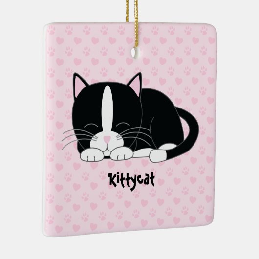 Ornements faits sur commande somnolents de Kitty (Droite)