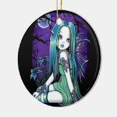 Ornements féeriques d'art de Lilly de lune (Gauche)