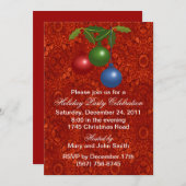 Ornements Fêtes Invitations (Devant / Derrière)