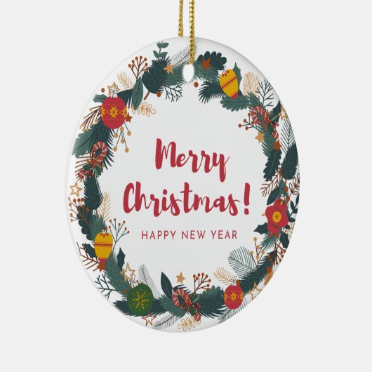 Ornements Fleurs de Noël (Droite)