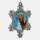 ornements flocon de neige étain (Gauche)