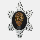 Ornements inspirés d'ampoule (Vue impression)