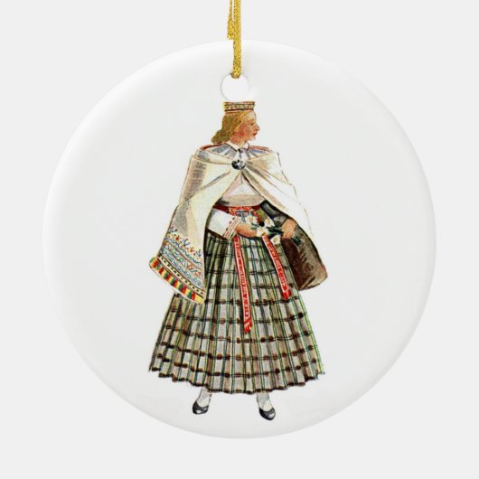 Ornements lettons de costume (Dos)