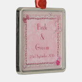 ornements mariages avec coeur et papillons (Droite)