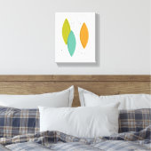 Ornements Mi-siècle Moderne Toile Enveloppée (Insitu(Chambre))