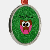 Ornements mignons de Noël de hibou (Droite)