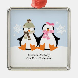 Ornements militaires de Noël de couples