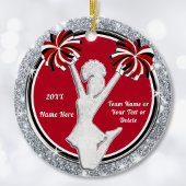 Ornements moins chers Rouge, Blanc, Noir, Argent