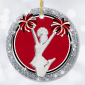 Ornements moins chers Rouge, Blanc, Noir, Argent