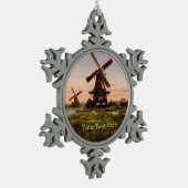 Ornements néerlandais vintages de coutume de (Gauche)